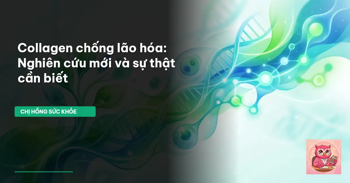 collagen anti-aging nghiên cứu mới