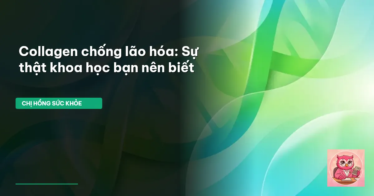 collagen chống lão hóa