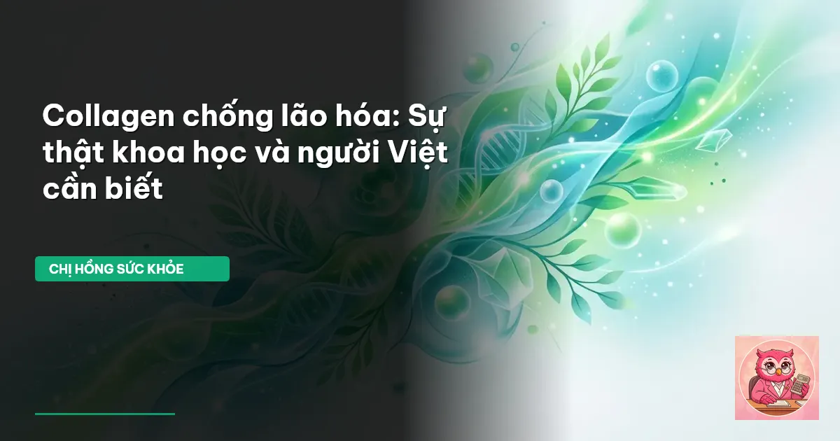 collagen chống lão hóa nghiên cứu mới