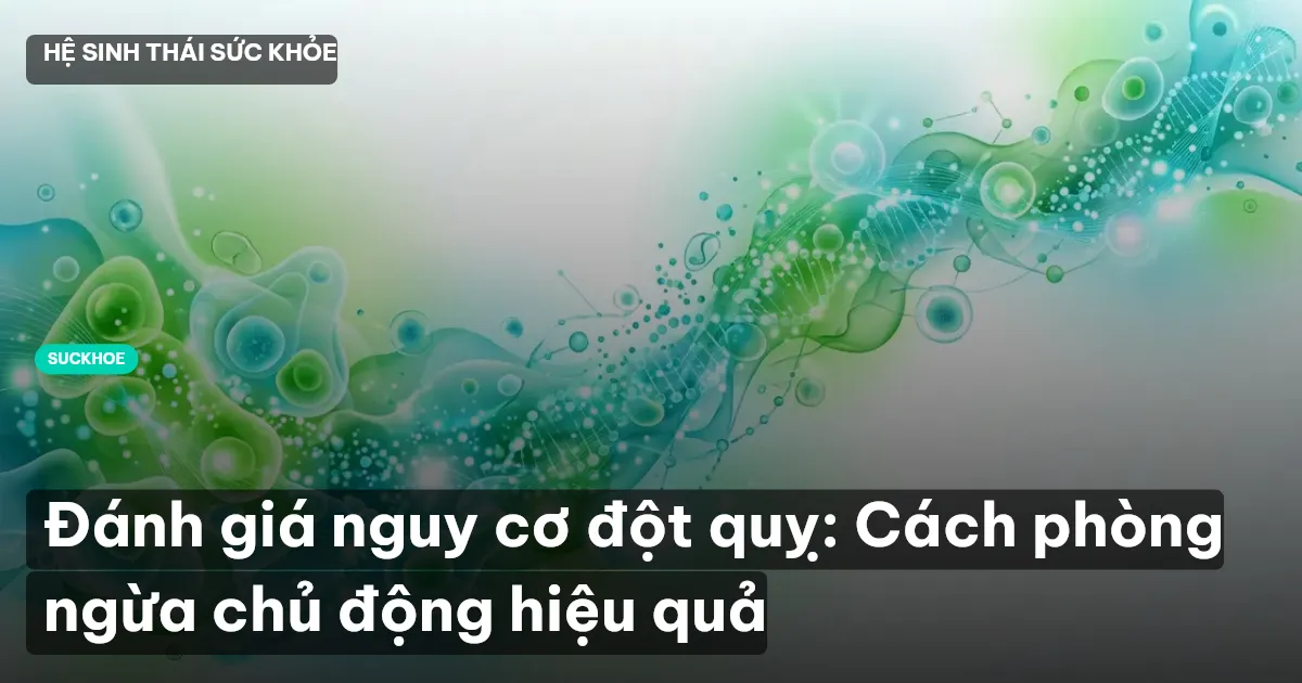 Đánh giá nguy cơ đột quỵ: Cách phòng ngừa chủ động hiệu quả