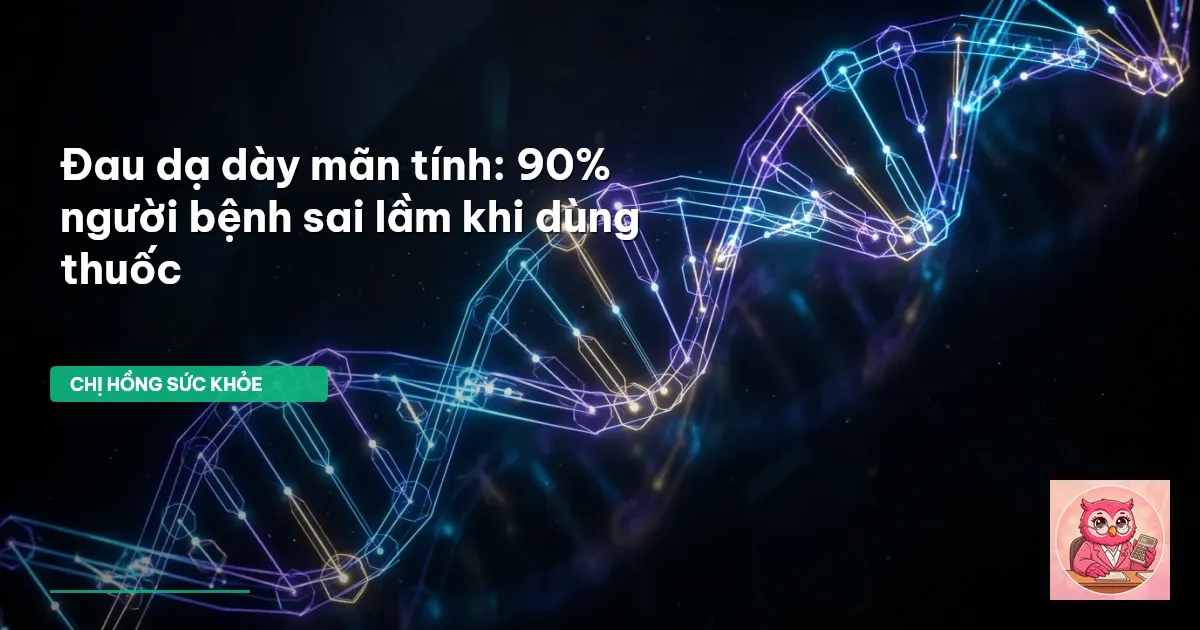 đau dạ dày mãn tính