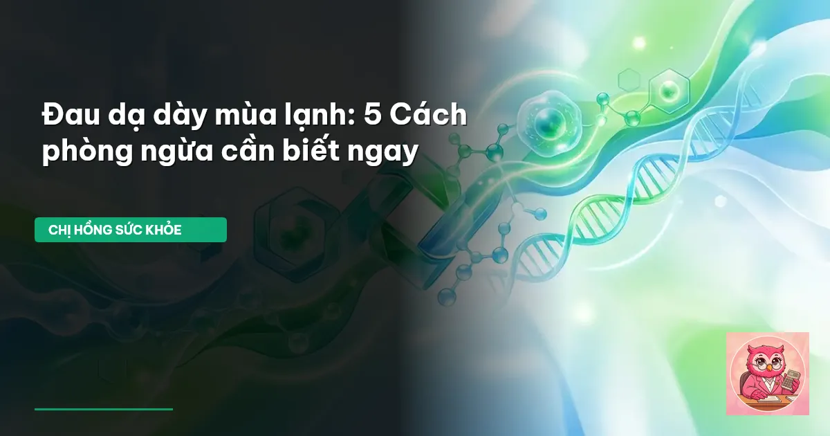 đau dạ dày