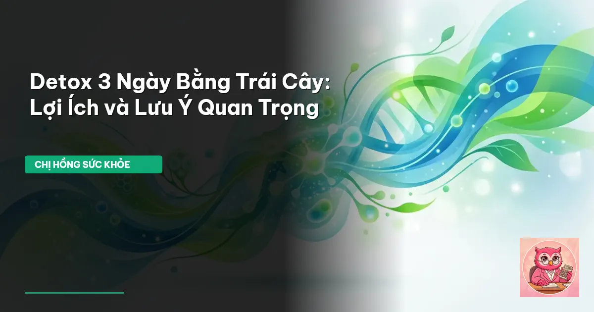 detox 3 ngày