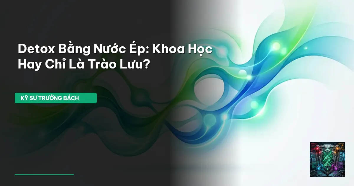 detox nước ép