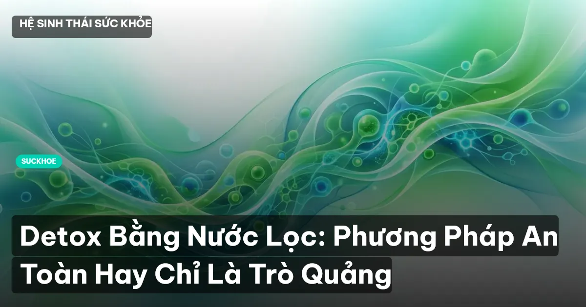 detox nước lọc