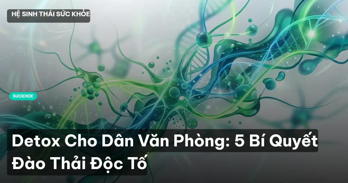 detox cho dân văn phòng