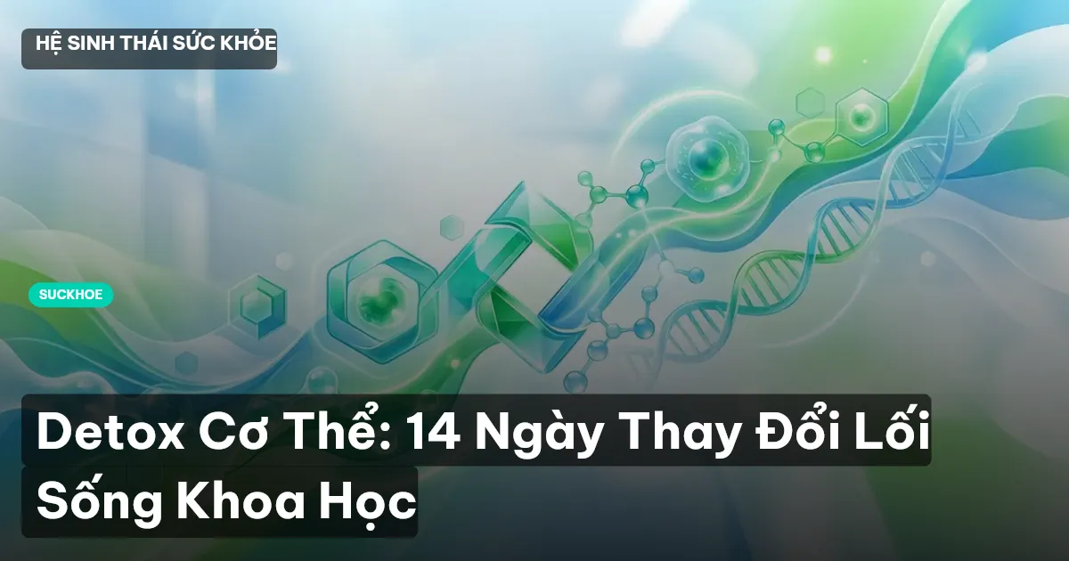 Detox Cơ Thể: 14 Ngày Thay Đổi Lối Sống Khoa Học