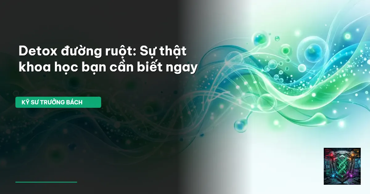 detox đường ruột
