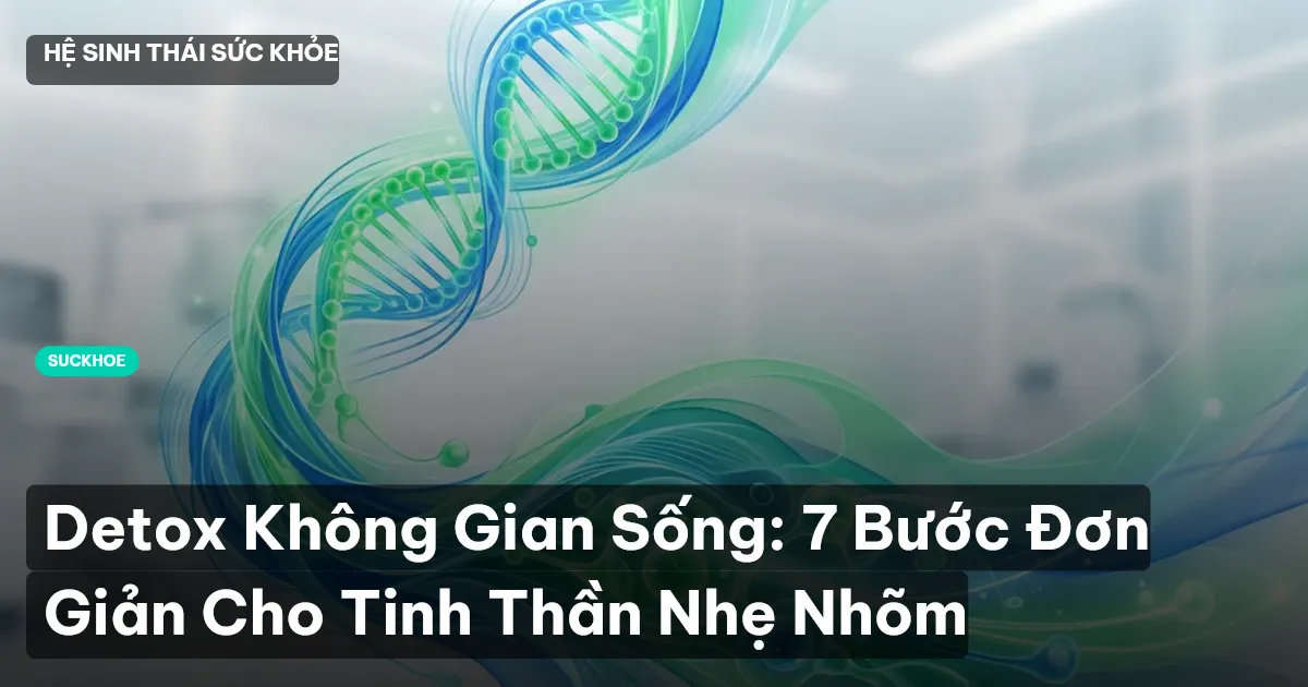 detox không gian sống