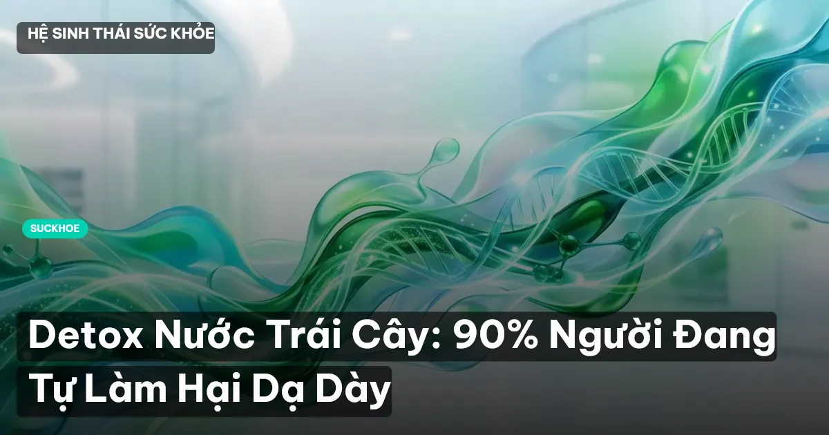 detox nước trái cây