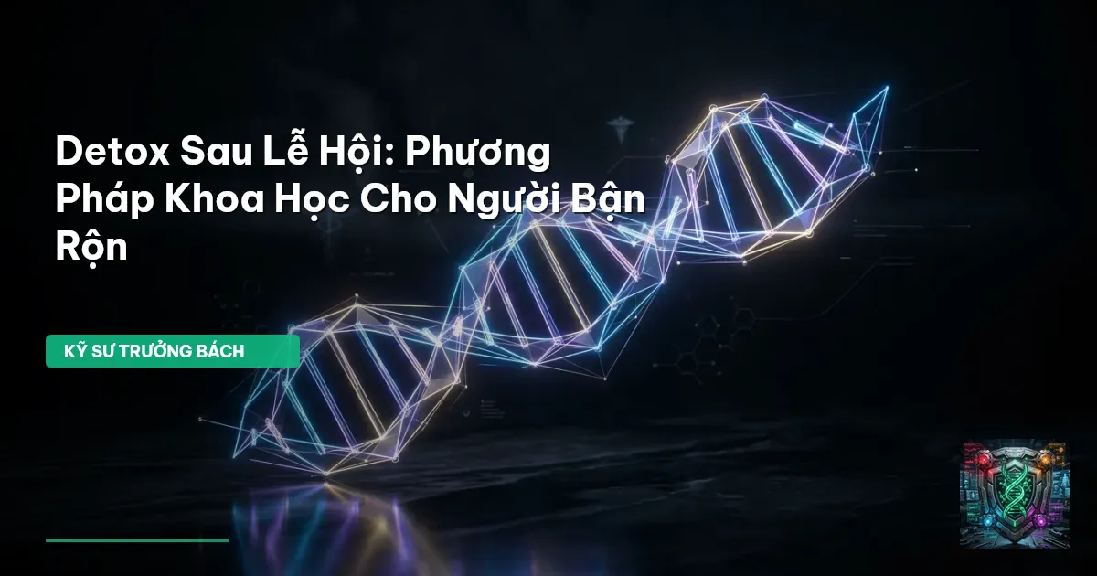 detox sau lễ hội