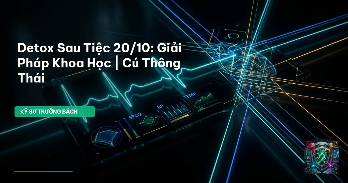 detox sau tiệc