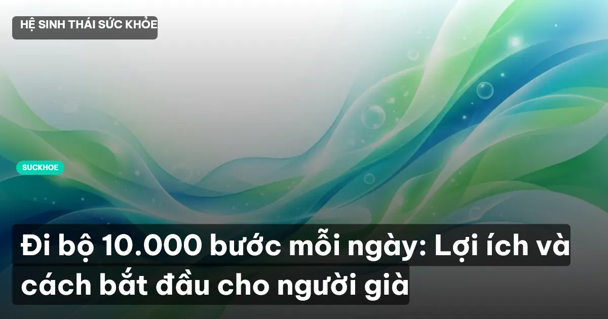 đi bộ 10000 bước