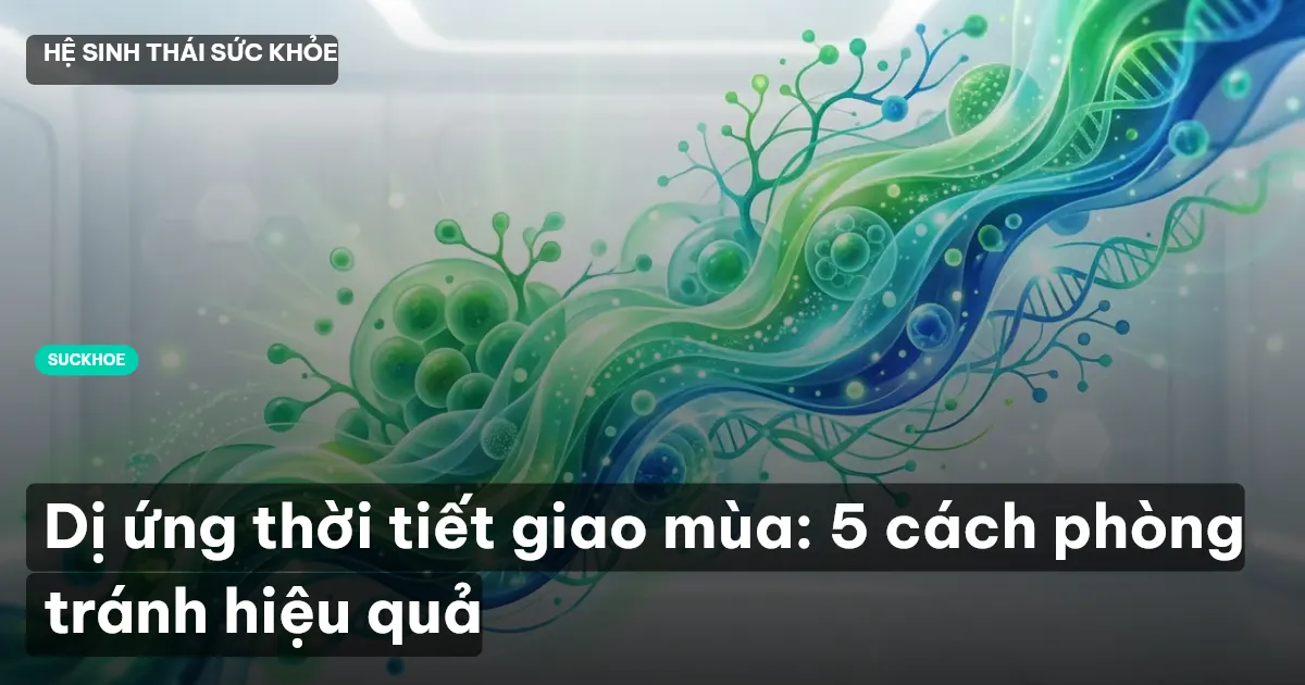 dị ứng thời tiết