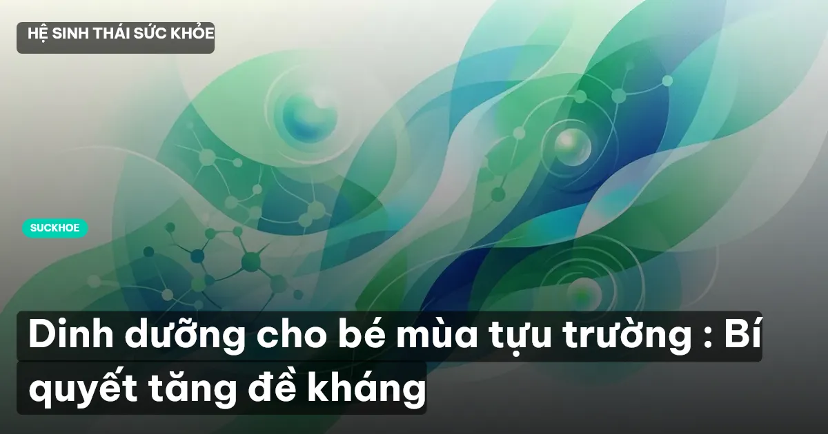 dinh dưỡng cho bé