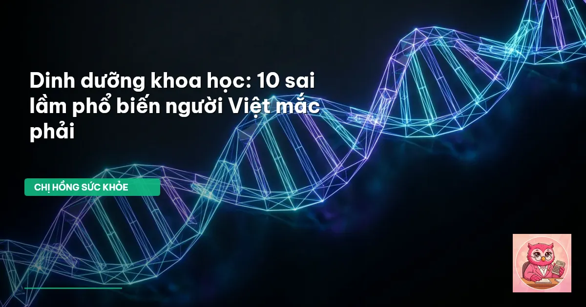 dinh dưỡng khoa học