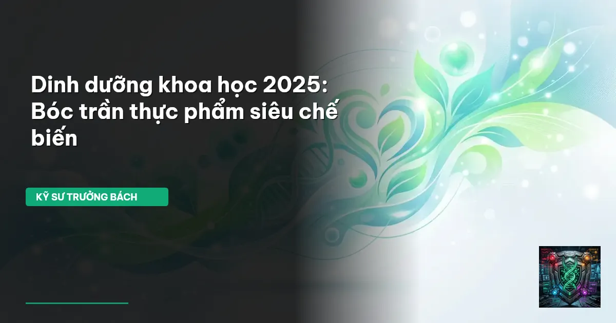 dinh dưỡng khoa học