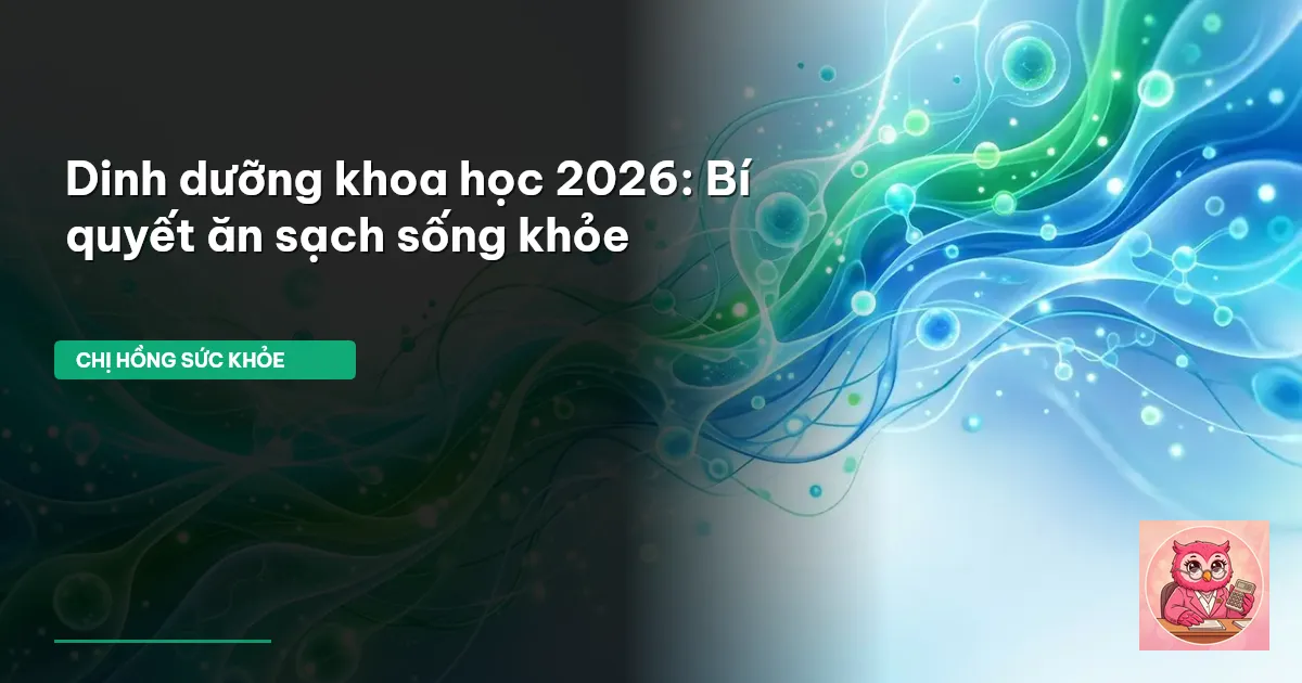 dinh dưỡng khoa học