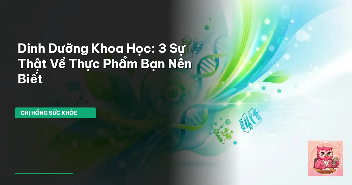 dinh dưỡng khoa học
