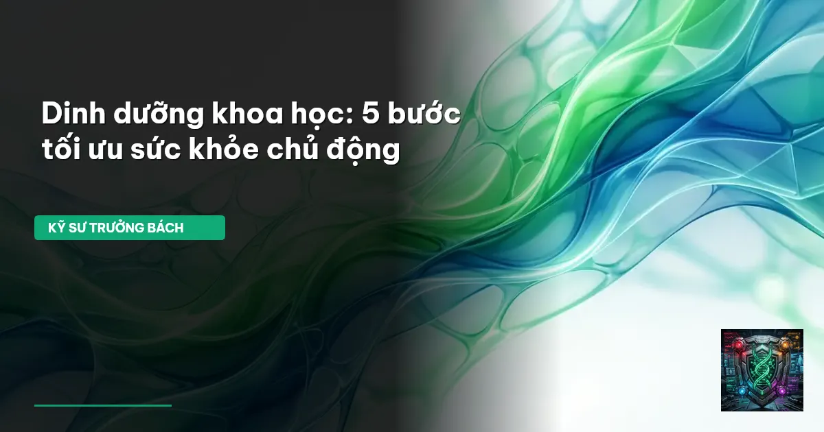 dinh dưỡng khoa học