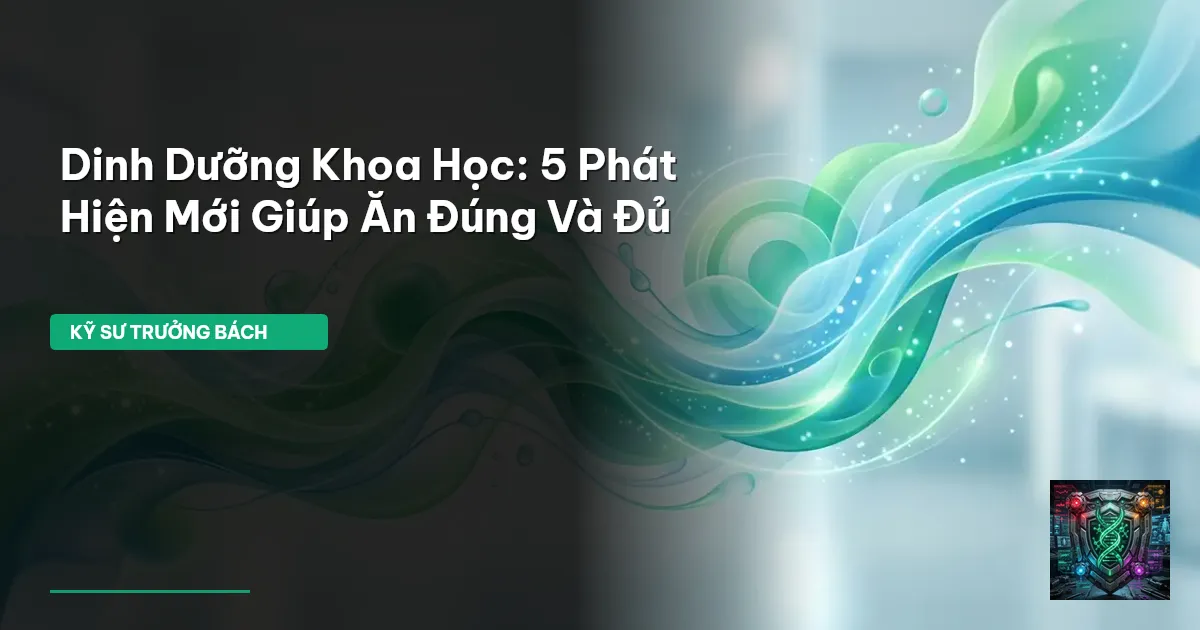 dinh dưỡng khoa học