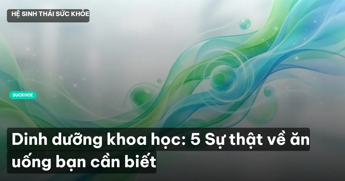 dinh dưỡng khoa học
