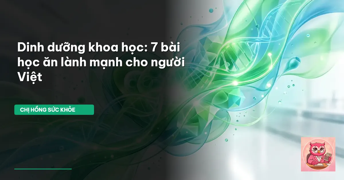 dinh dưỡng khoa học