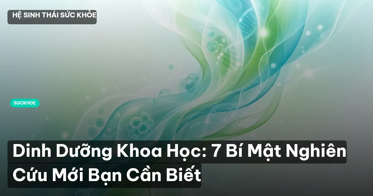 dinh dưỡng khoa học