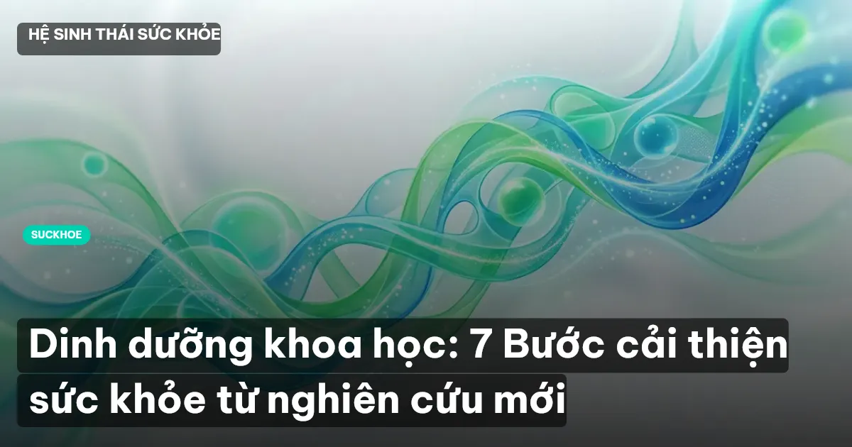 dinh dưỡng khoa học