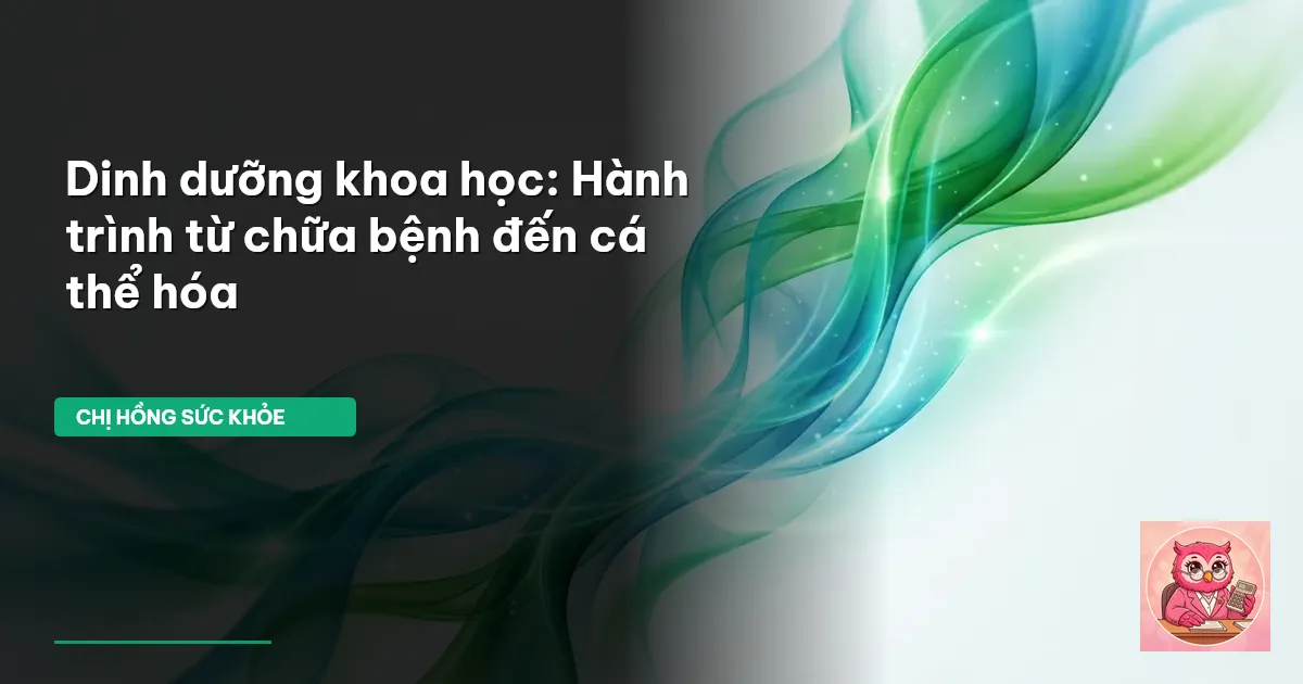 dinh dưỡng khoa học