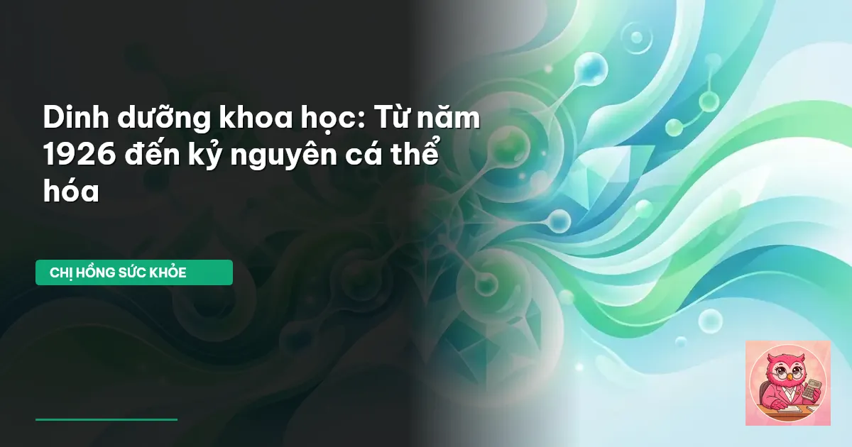 dinh dưỡng khoa học