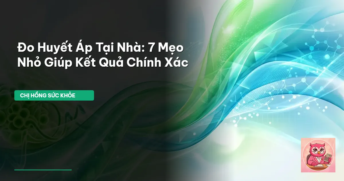 đo huyết áp tại nhà