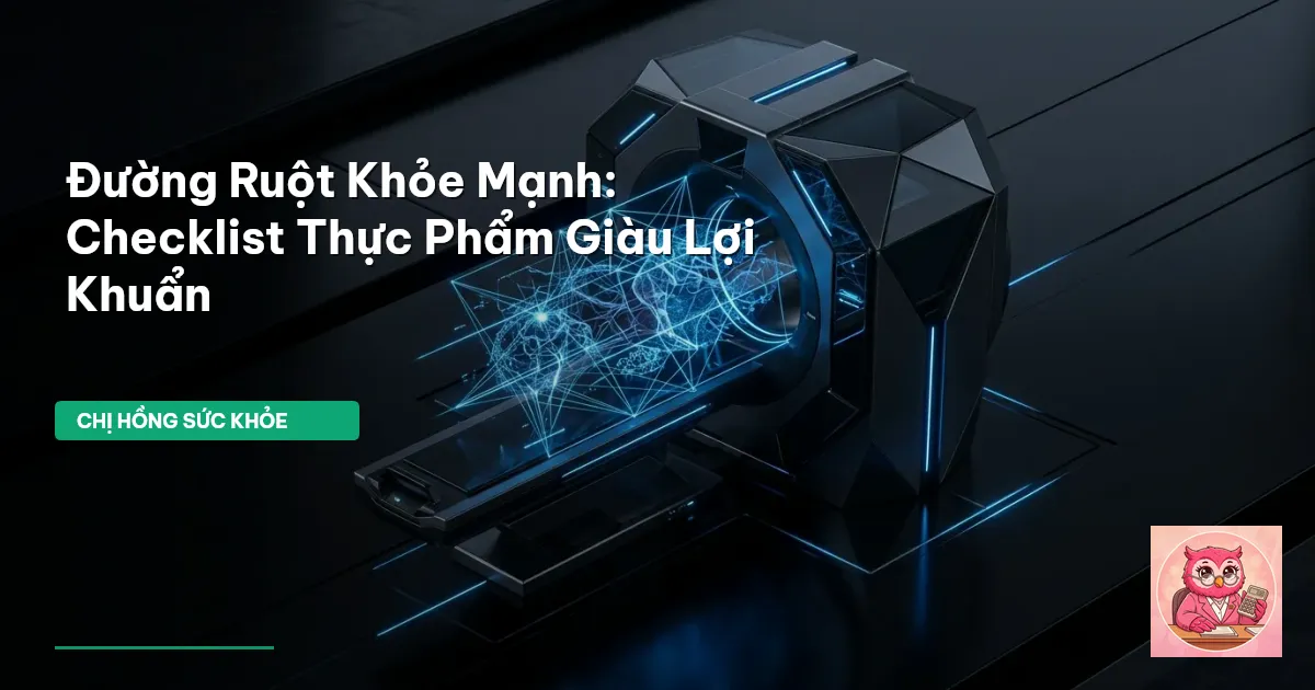 đường ruột khỏe mạnh