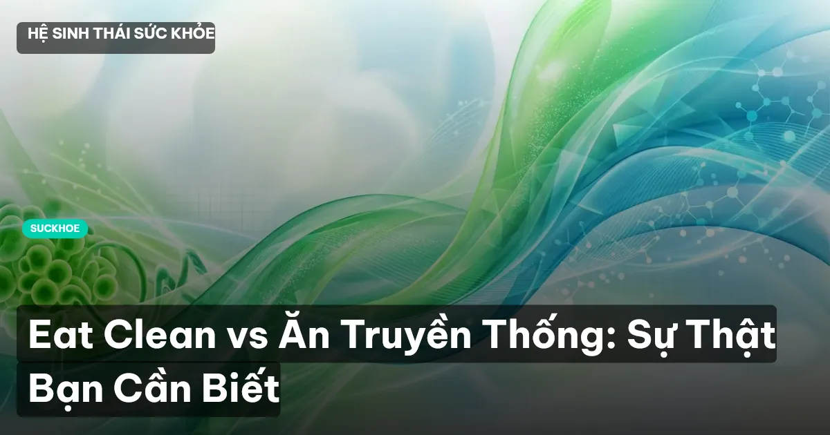 Eat Clean vs Ăn Truyền Thống: Sự Thật Bạn Cần Biết