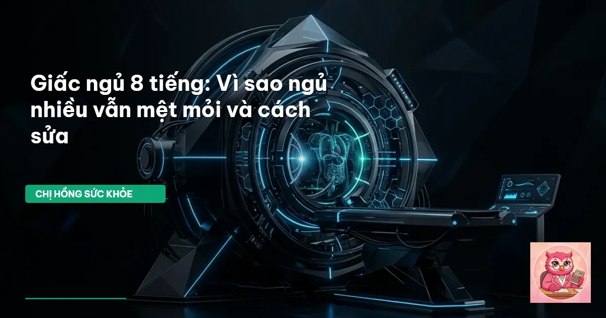 giấc ngủ 8 tiếng