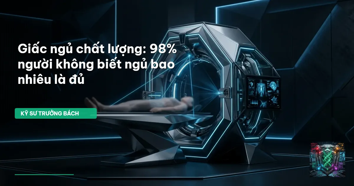 giấc ngủ chất lượng