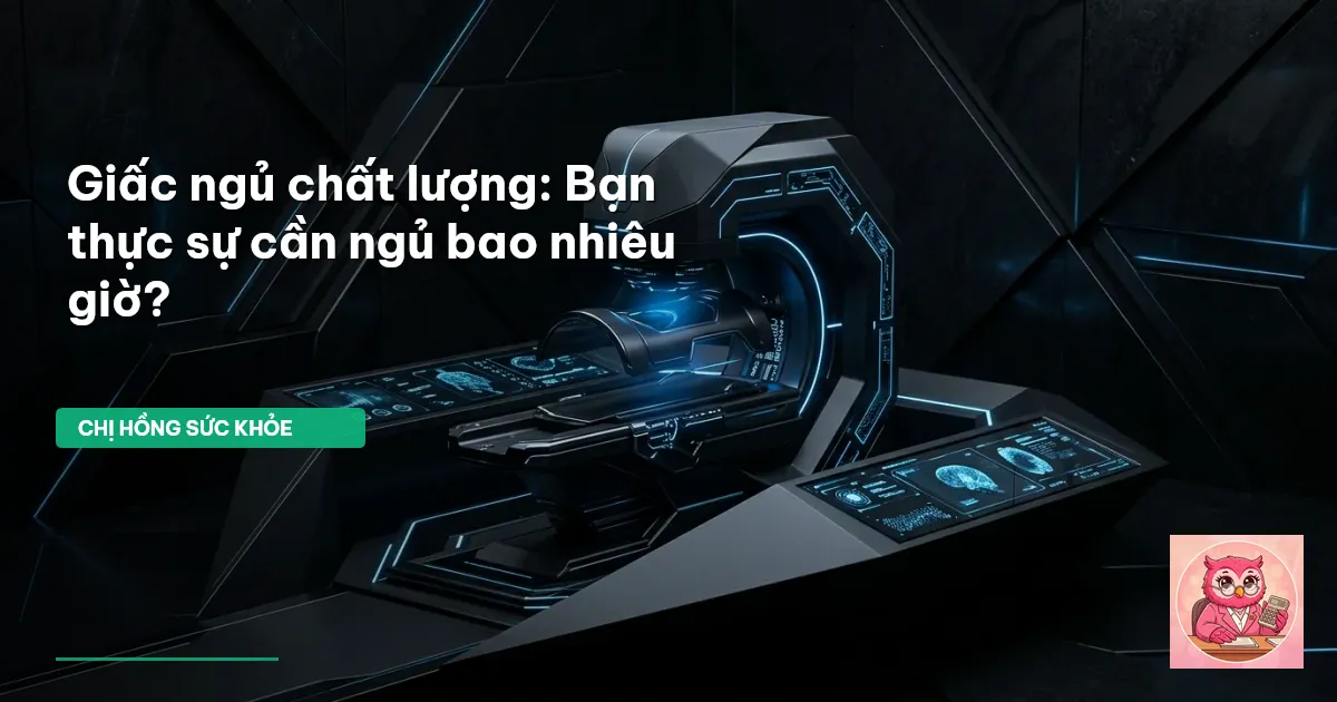 giấc ngủ chất lượng