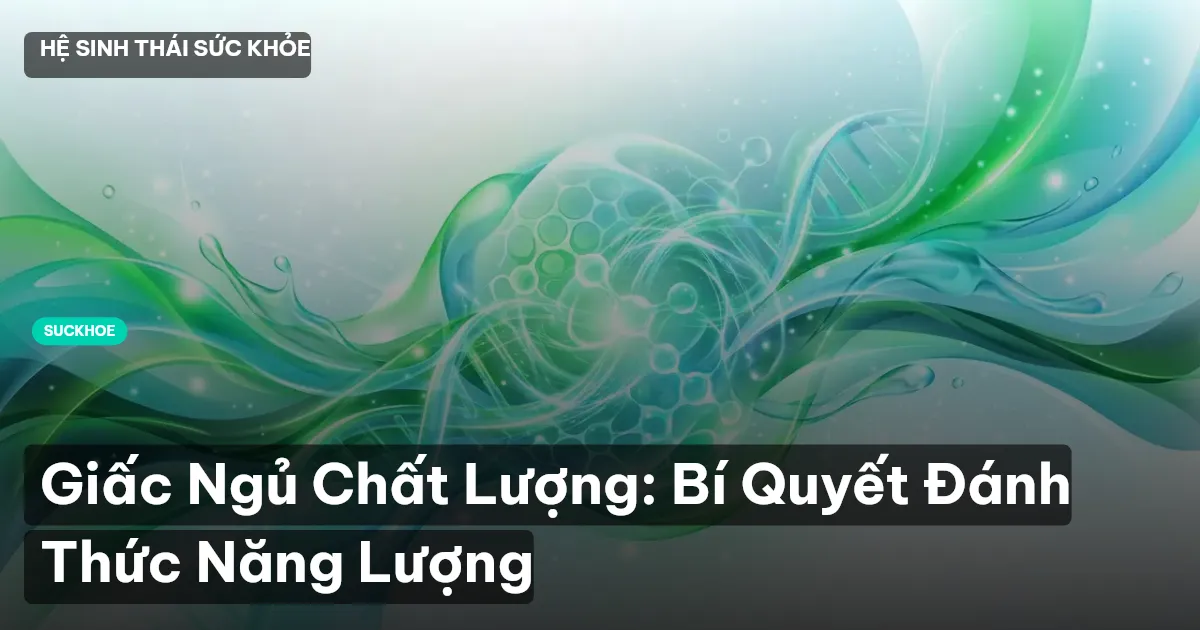 giấc ngủ chất lượng