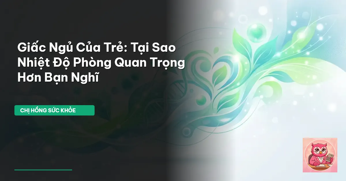 giấc ngủ của trẻ