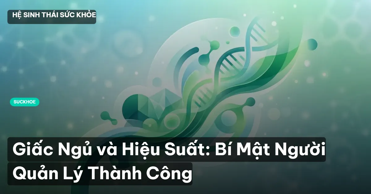 giấc ngủ và hiệu suất