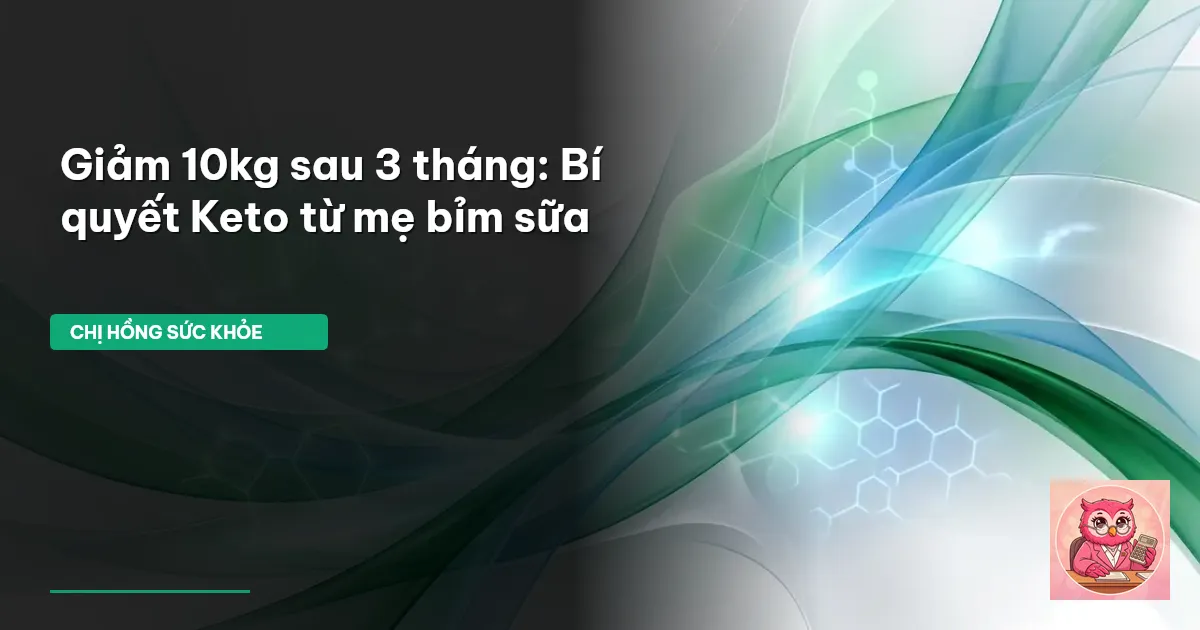 giảm cân keto