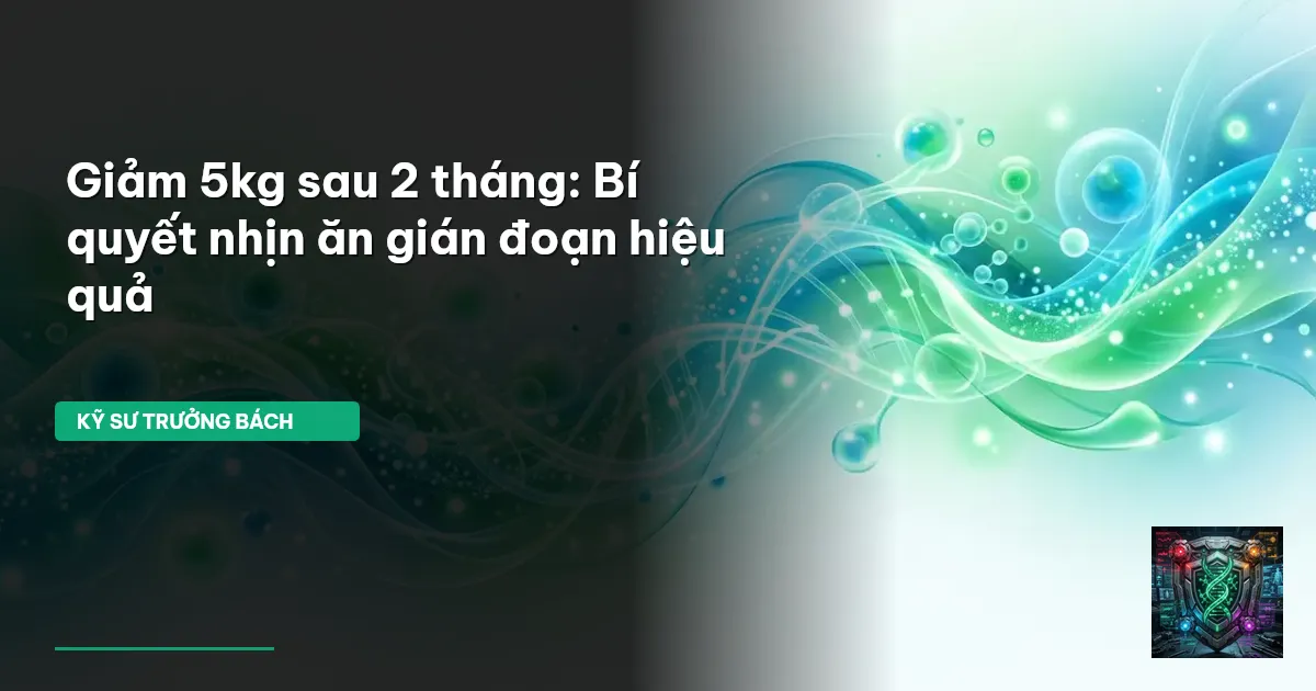 nhịn ăn gián đoạn