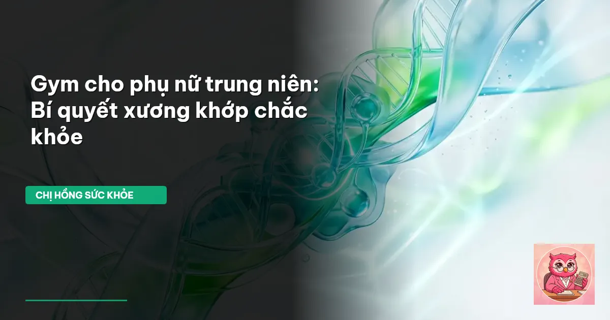 gym cho phụ nữ trung niên