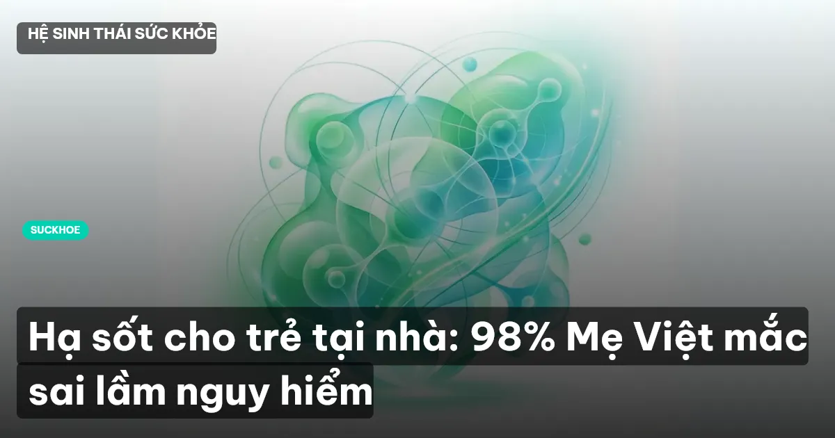 hạ sốt cho trẻ