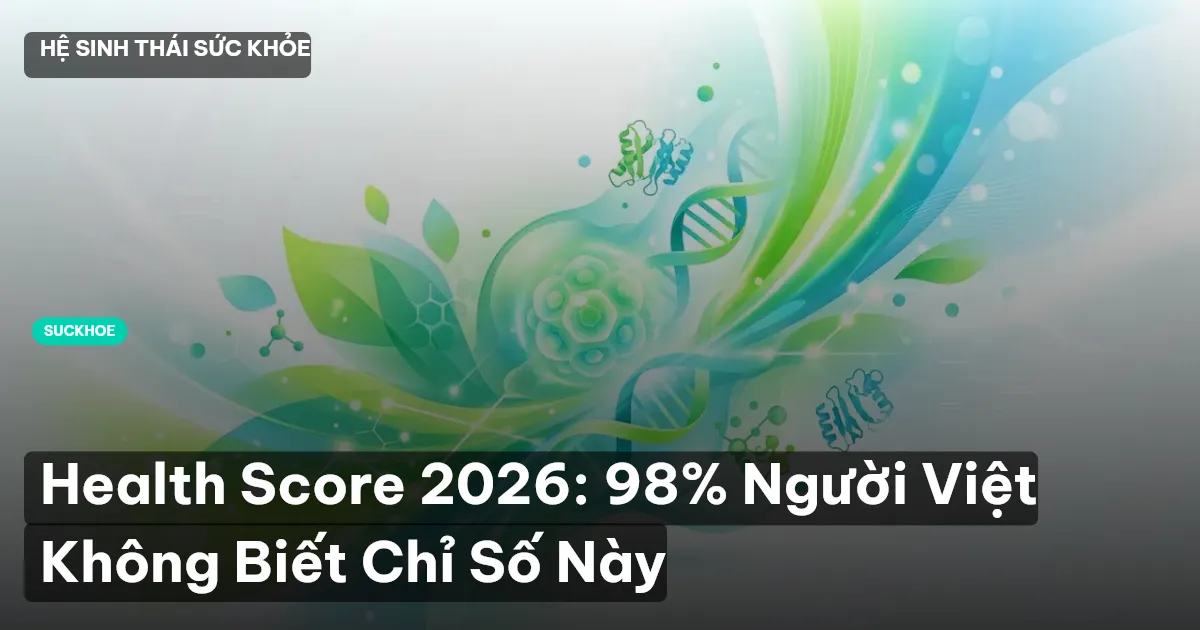 Health Score 2026: 98% Người Việt Không Biết Chỉ Số Này