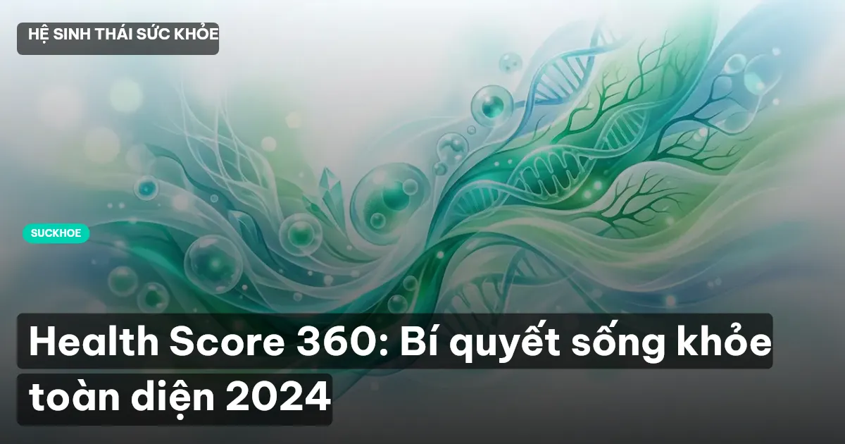 Health Score 360: Bí quyết sống khỏe toàn diện 2024