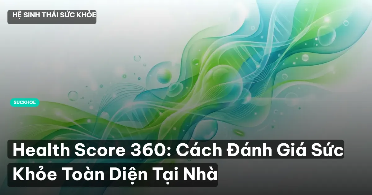 Health Score 360: Cách Đánh Giá Sức Khỏe Toàn Diện Tại Nhà
