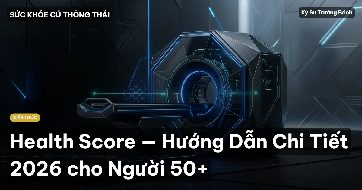 Health Score — Hướng Dẫn Chi Tiết 2026 cho Người 50+