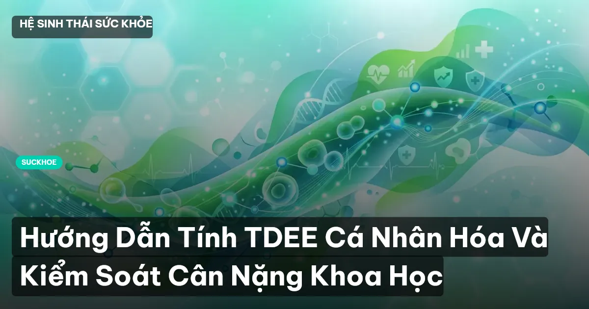 Hướng Dẫn Tính TDEE Cá Nhân Hóa Và Kiểm Soát Cân Nặng Khoa Học