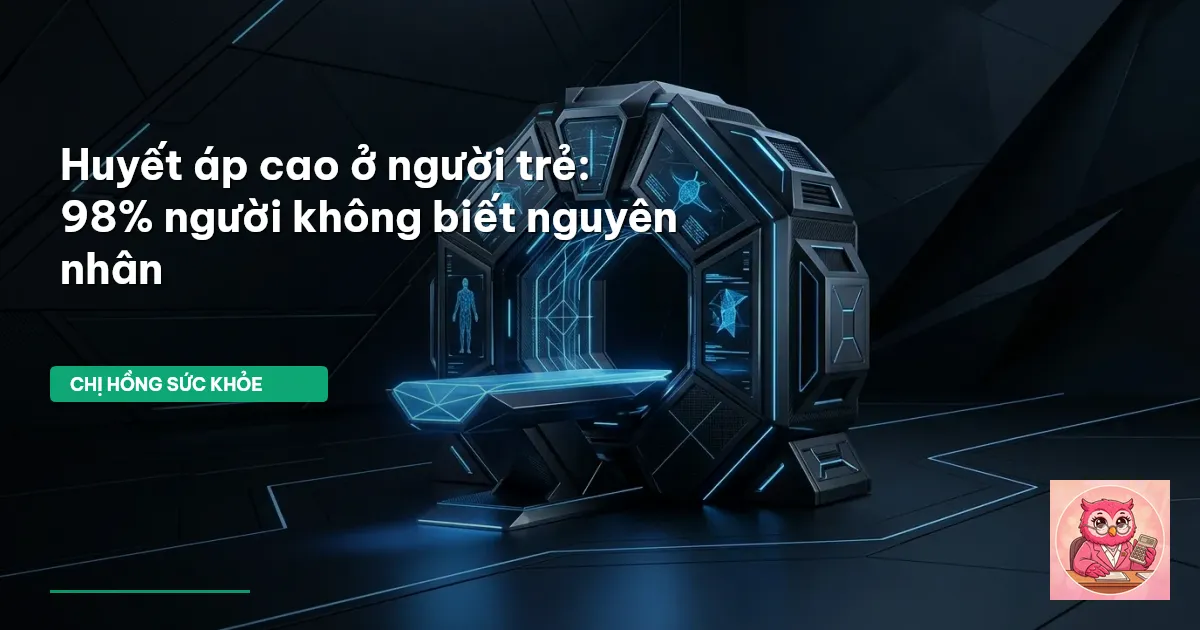 huyết áp cao ở người trẻ